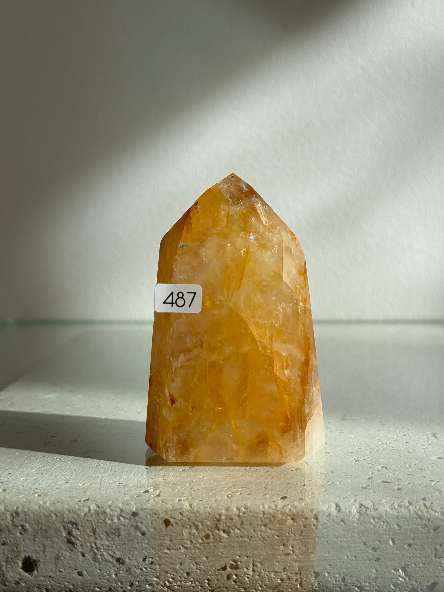 Quartz Hématoïde jaune