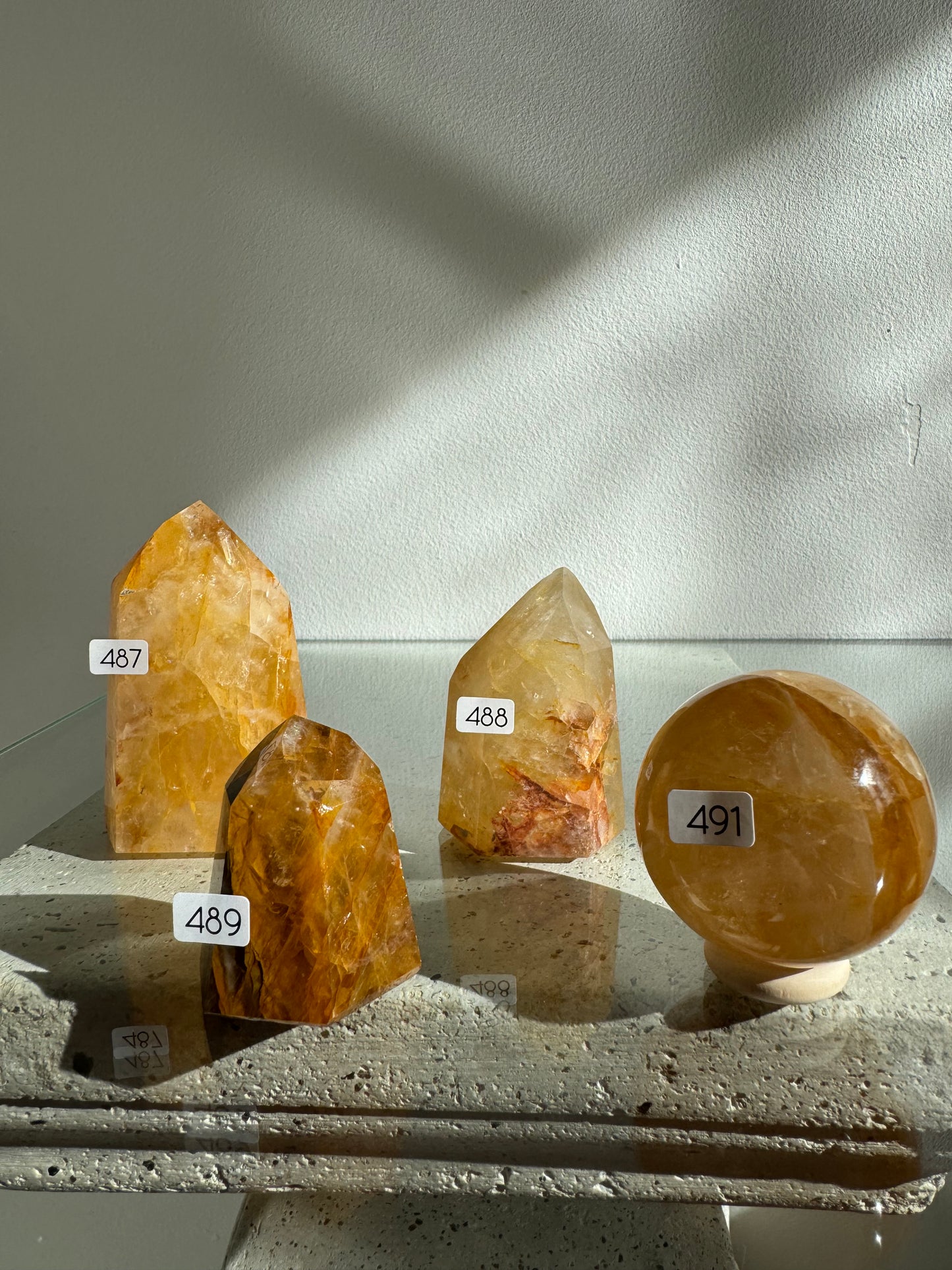 Quartz Hématoïde jaune
