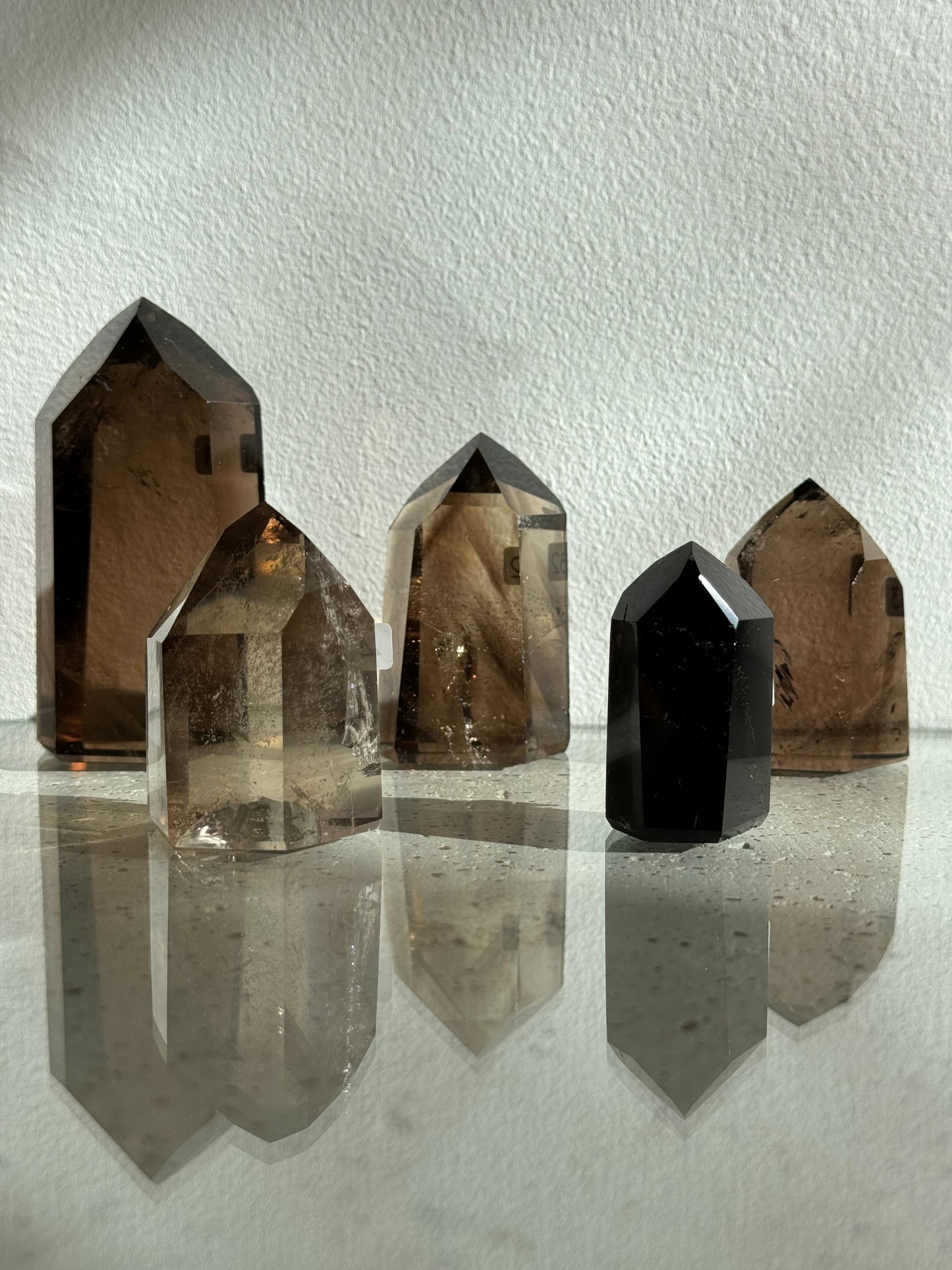 Pointes de Quartz fumé