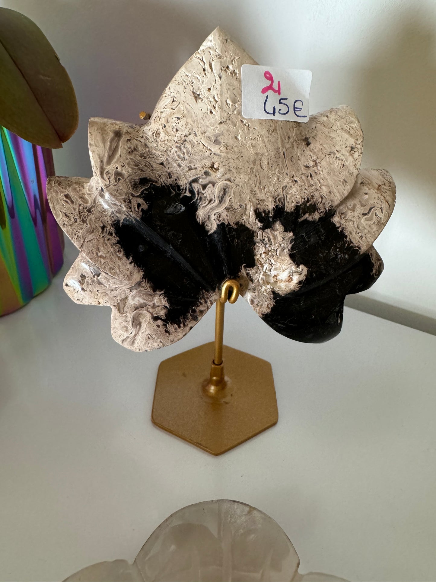 Lotus en Racine de Palmier