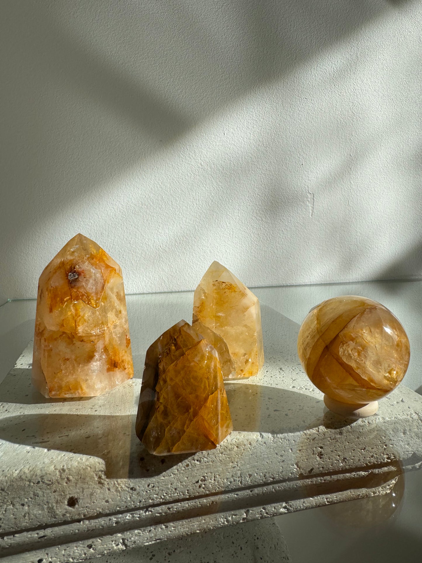 Quartz Hématoïde jaune