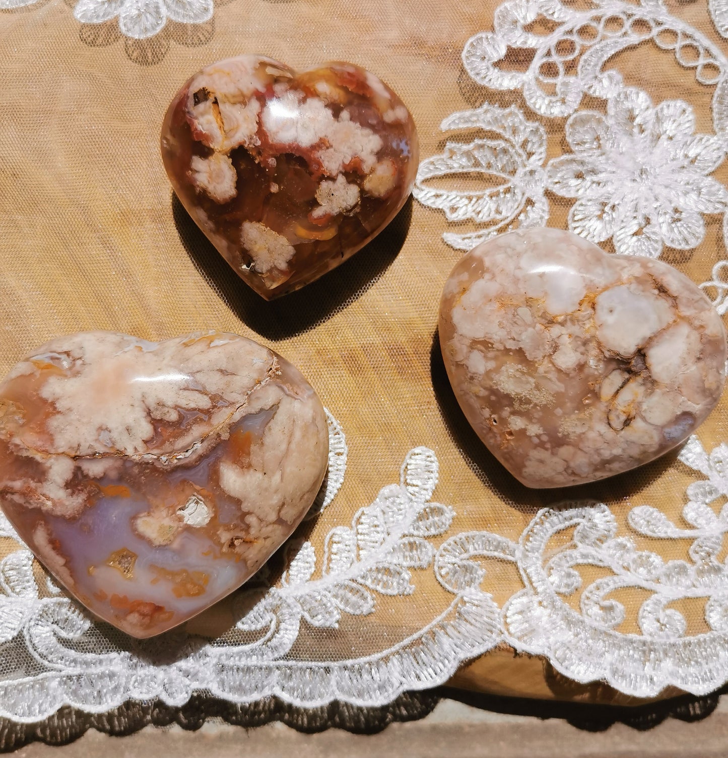 Agates Fleur de Cerisier ou Sakura