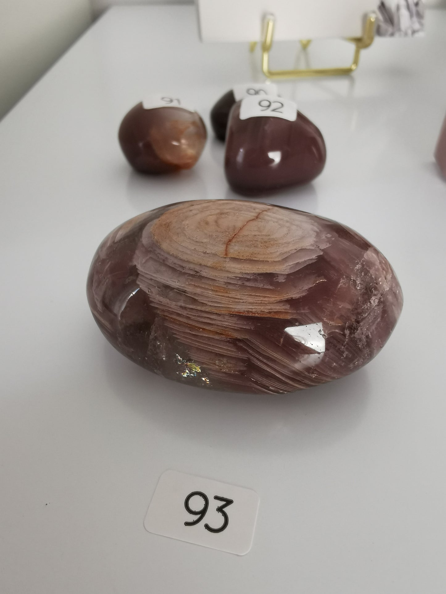 Quartz lithium (galets et pointes)