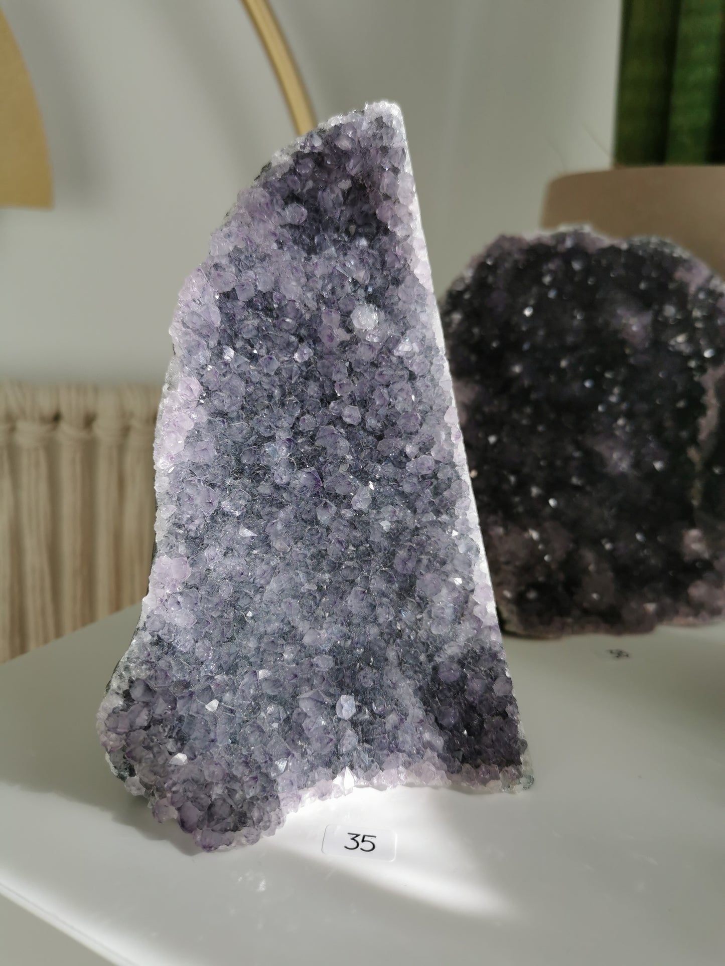 Améthystes cut bases