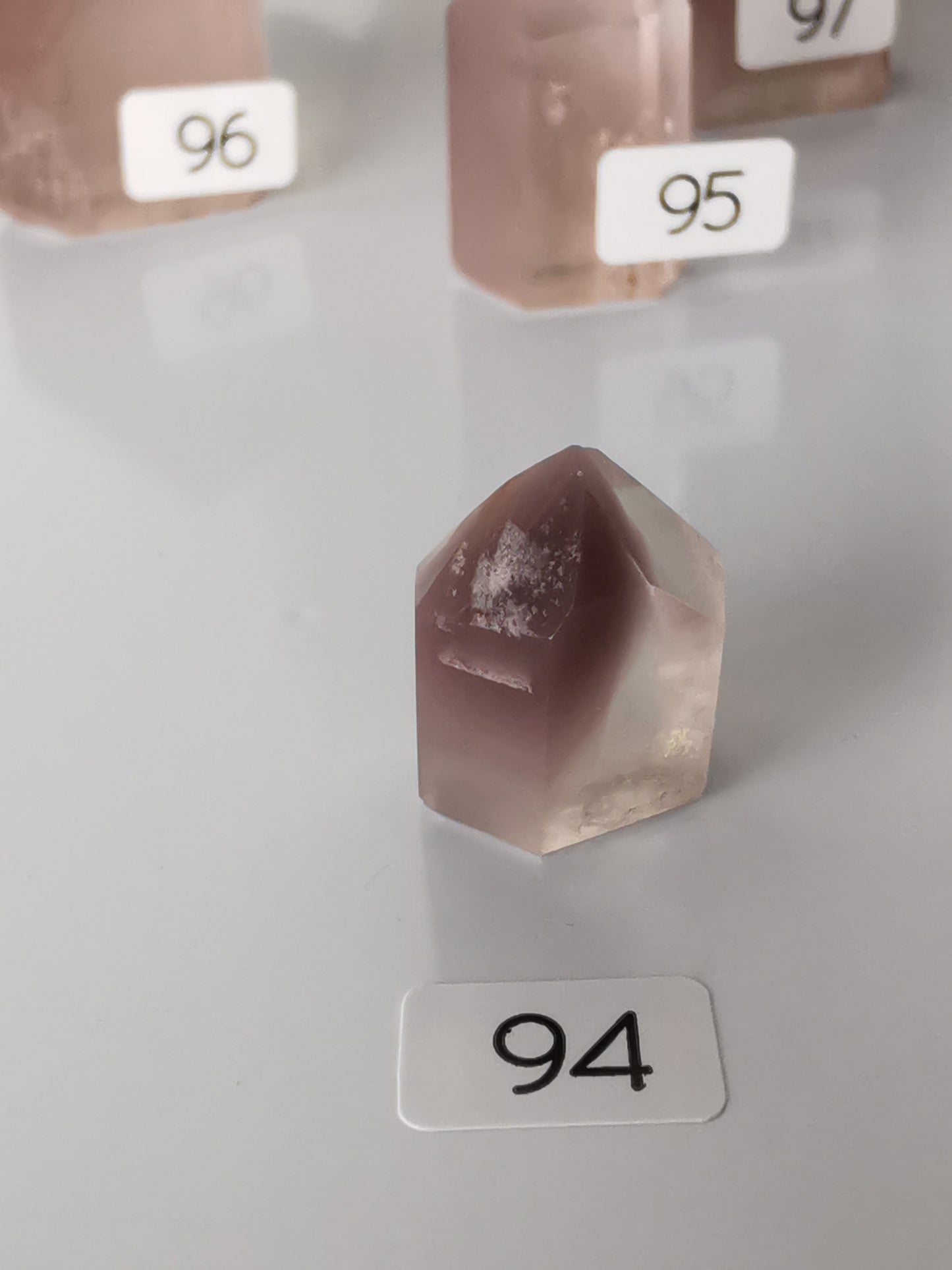 Quartz lithium (galets et pointes)