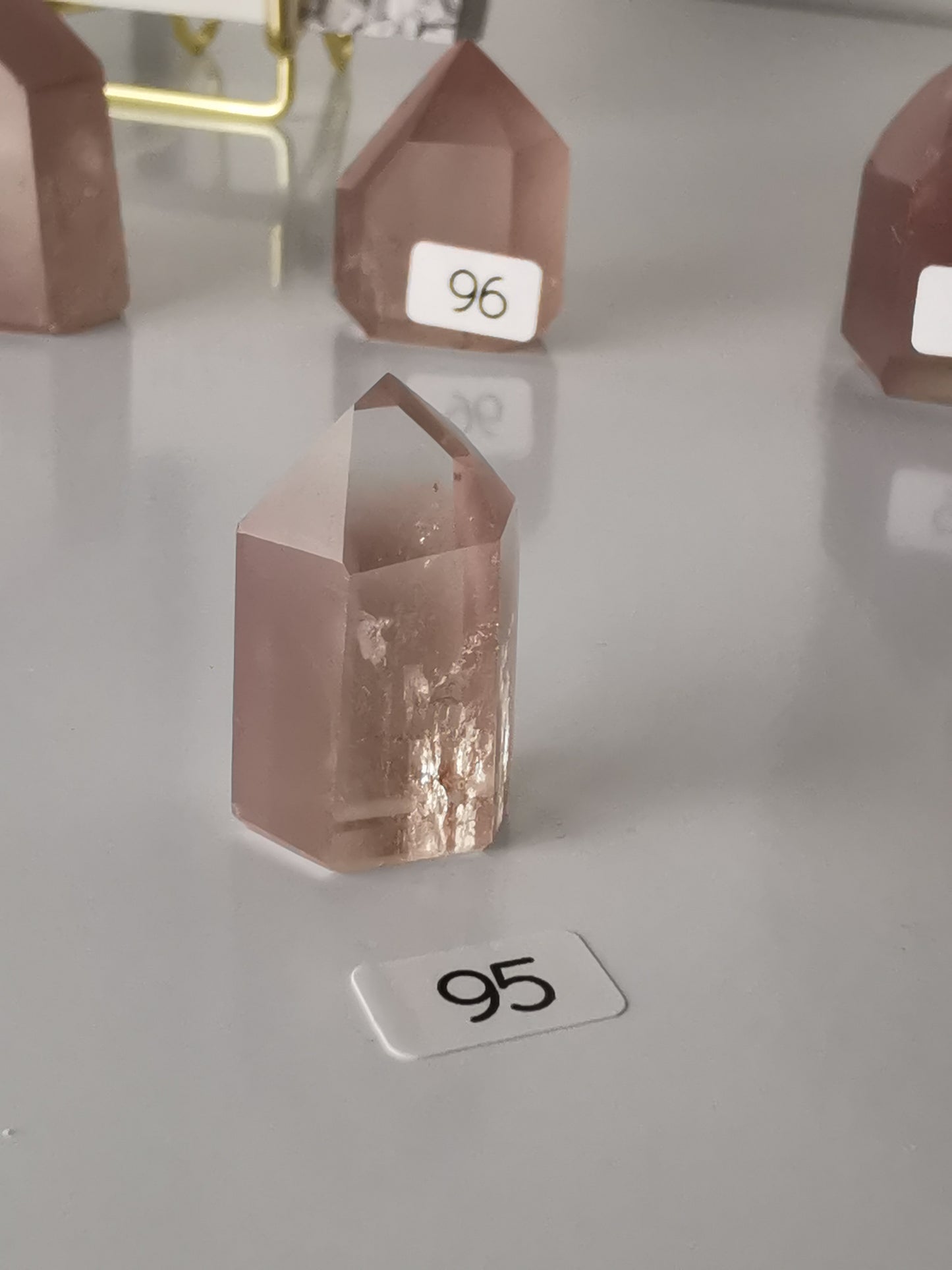 Quartz lithium (galets et pointes)