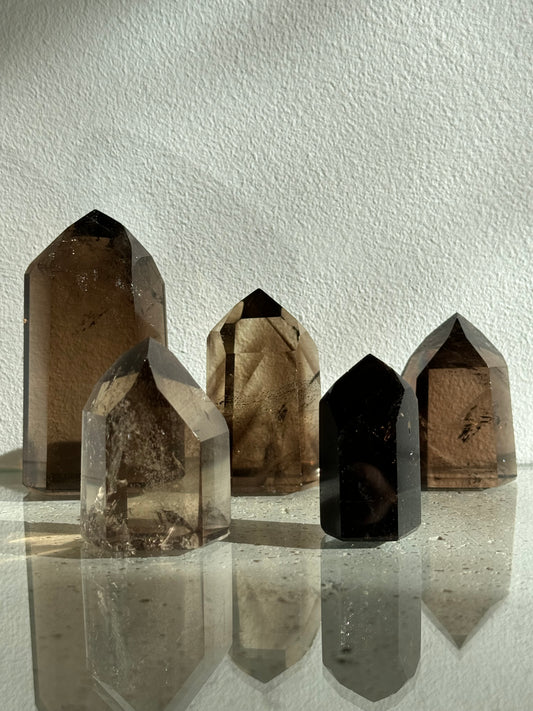 Pointes de Quartz fumé