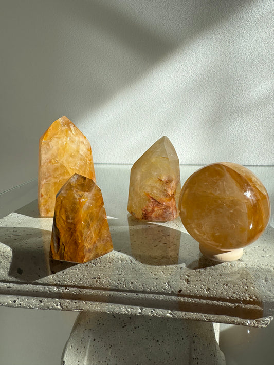 Quartz Hématoïde jaune
