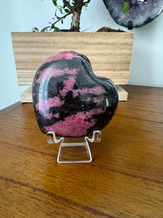 Cœur en Rhodonite
