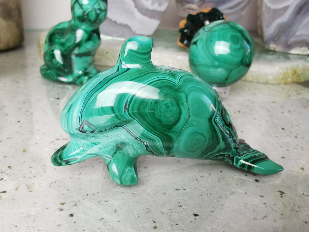 Animaux en Malachite