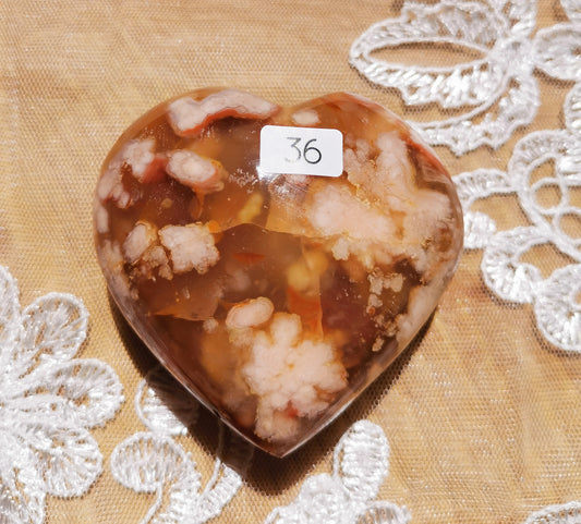 Agates Fleur de Cerisier ou Sakura