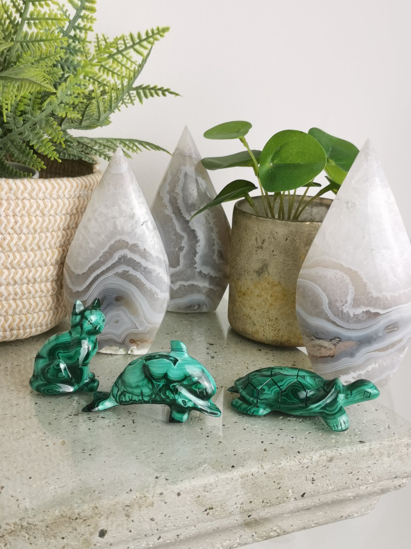 Animaux en Malachite