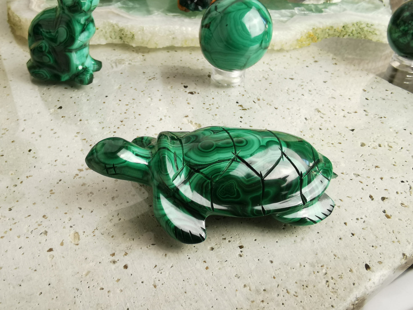 Animaux en Malachite