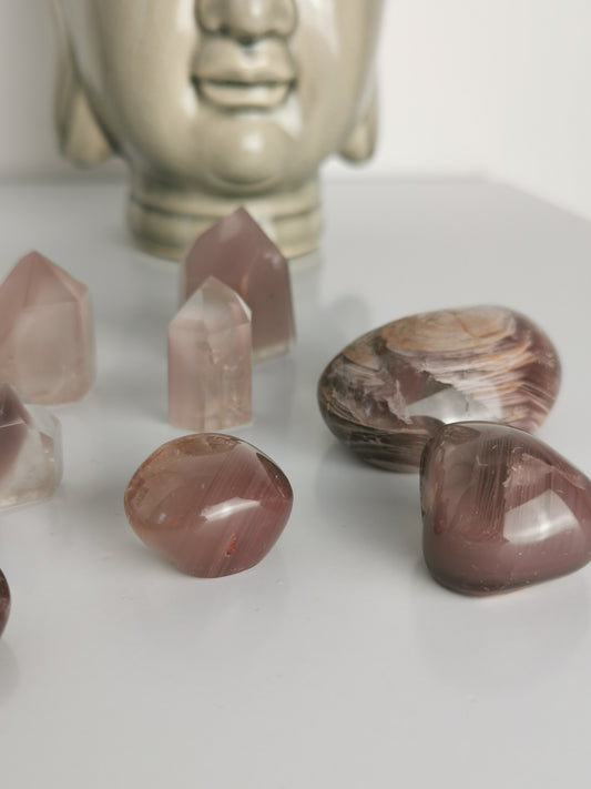 Quartz lithium (galets et pointes)